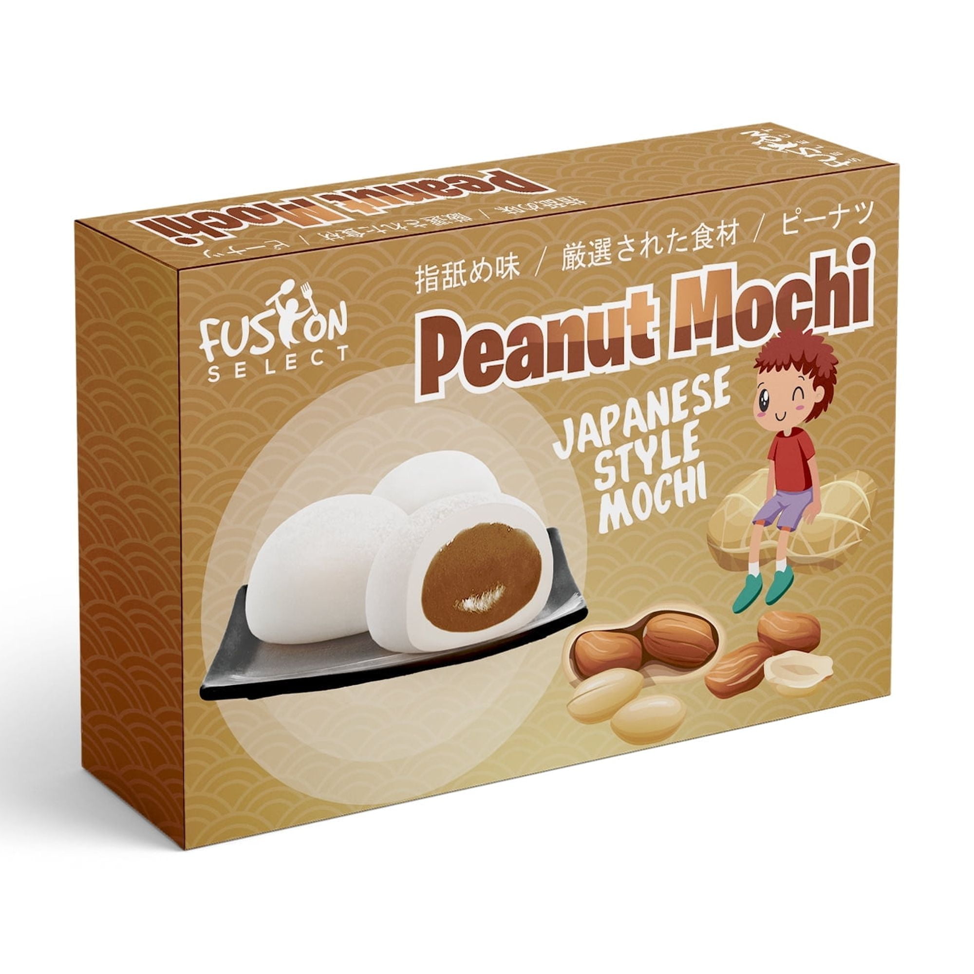 Fusion Select Mochi Daifuku Snacks Flavored Japanese Rice Cakes