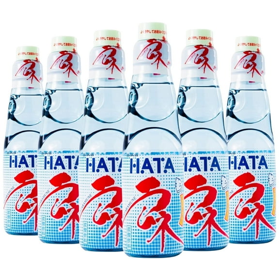 Fusion Select Original&nbsp;Ramune&nbsp;Japanese Soda - Classic Carbonated Japanese Drinks - Fizzy&nbsp;Ramune&nbsp;Soda Drink from Japan in Codd-Neck Bottles with Marble Stoppers - 6.76 oz, 6-Pack