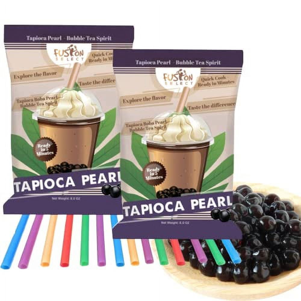 Fusion Select Tapioca Pearl - Brown Sugar Flavor Quick Cook Tapioca ...