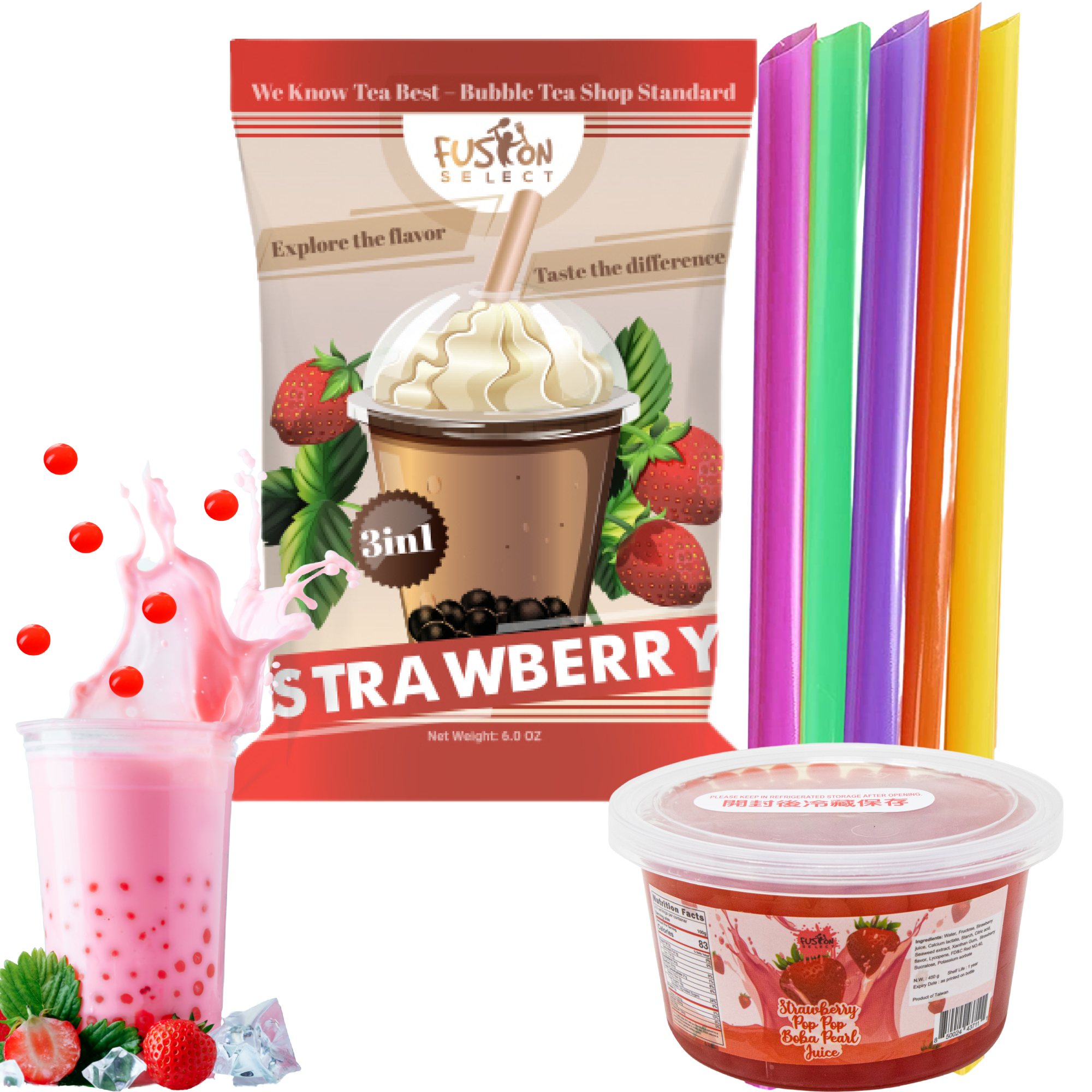 BoBa Cup With Straw - Brilliant Promos - Be Brilliant!