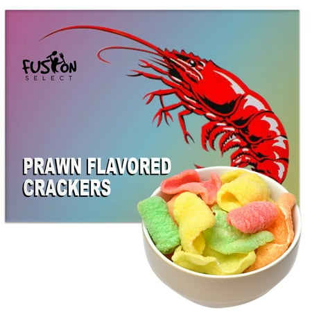 Fusion Select Uncooked Prawn Crackers - Multi-Colored Shrimp Chips, 1 Pk