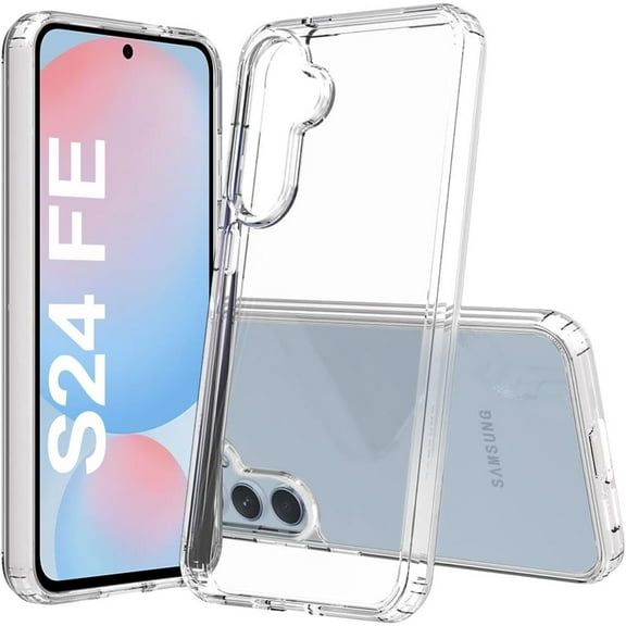 Fusion Shield Tough Snap-on Transparent Case for Samsung Galaxy S24 FE - Clear