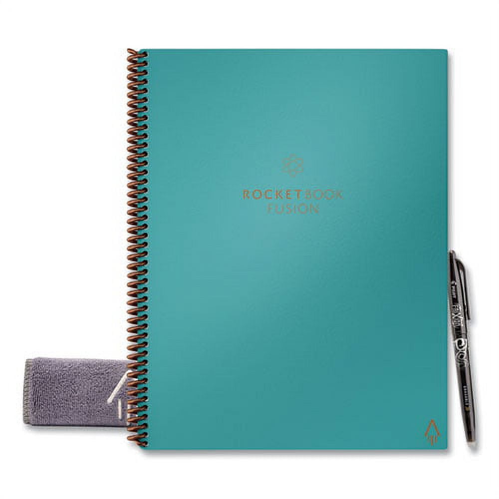 Fusion Smart Notebook, Seven Page Formats, Teal Cover, 11 X 8.5, 21 ...