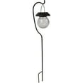 thumbnail image 1 of Fusion Solar Crackle Light 25764 - Outdoor Garden Decor - Black, 1 of 1