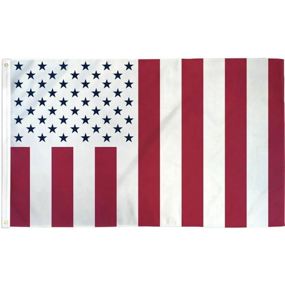 Fusion Tech 3 x 5 Polyester Civilian Peace Outdoor Flag and Banner, UV-Resistant Color Fast Ink