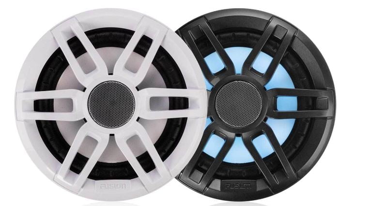 Fusion XS 7.7" Multi-Color LED Marine Audio Speakers
