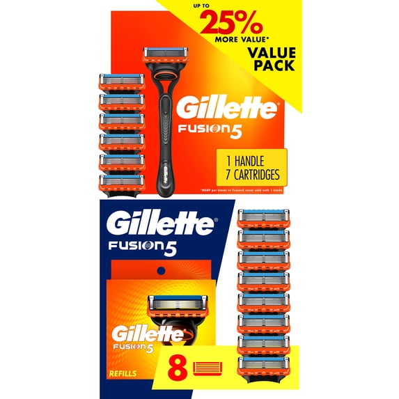 Fusion5 handle plus 15 razors