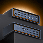 iVANKY FusionDock Max 2 23-In-1 Thunderbolt 5 Docking Station 120Gbps 6K@60Hz Triple Display thunderbolt dock, 2.5GbE For MacBook with Cable 3.3