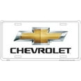 thumbnail image 1 of FusionTech Chevrolet License Plate Aluminum Stamped Embossed, Automotive License Plates, 1 of 1