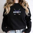 thumbnail image 1 of FusionX72 Hockey Oilers Team Tee Graphic Sport Fan Hockey Design League Pride Oilers SweatShirt, for Unisex, up to size 5XL., 1 of 3