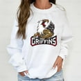 thumbnail image 1 of FusionX73 Sport Griffins Hockey Team Fan Apparel, AHL Supporter Graphic Design Game Day SweatShirt, for Unisex, up to size 5XL., 1 of 3