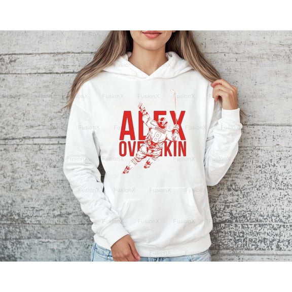 FusionX78 Hockey Time Graphic Sport Style Teams Hockey Support Team Design Players Hoodie, for Unisex, up to size 5XL.