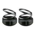 thumbnail image 1 of Fusipu Car Air Freshener Solar Powered Double Rings Fragrance Deodorant Auto Aromatherapy Diffuser Interior Accessories, 1 of 8