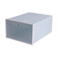 thumbnail image 1 of Fusipu Clear PP Stackable Dust proof Drawer Shoes Box Storage Container Organizer, 1 of 1