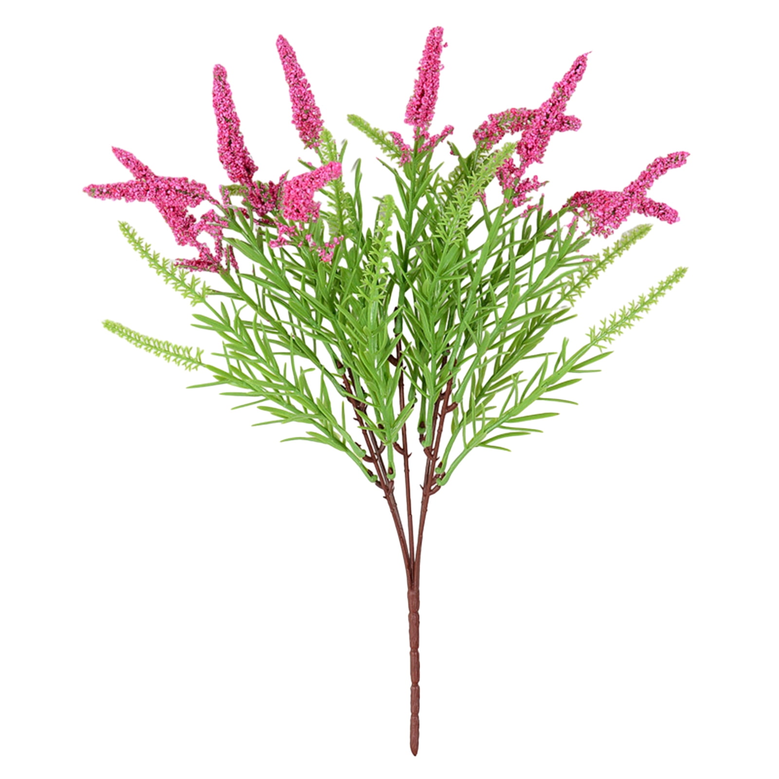 Kunstbloemen 5 takken lavendel stroomde kunstbloemen