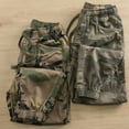 thumbnail image 1 of Fusipu Men Pants Camouflage Print Elastic Waist Casual Cargo Pants for Summer, 1 of 8
