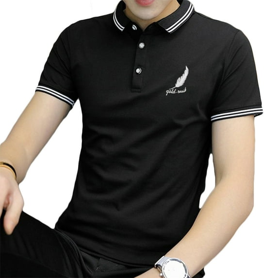 Fusipu Men Shirt Solid Color Young Style Buttons Slim Fit Gentle Turn-down Collar Short Sleeves Business Formal Summer Tops Male Clothes