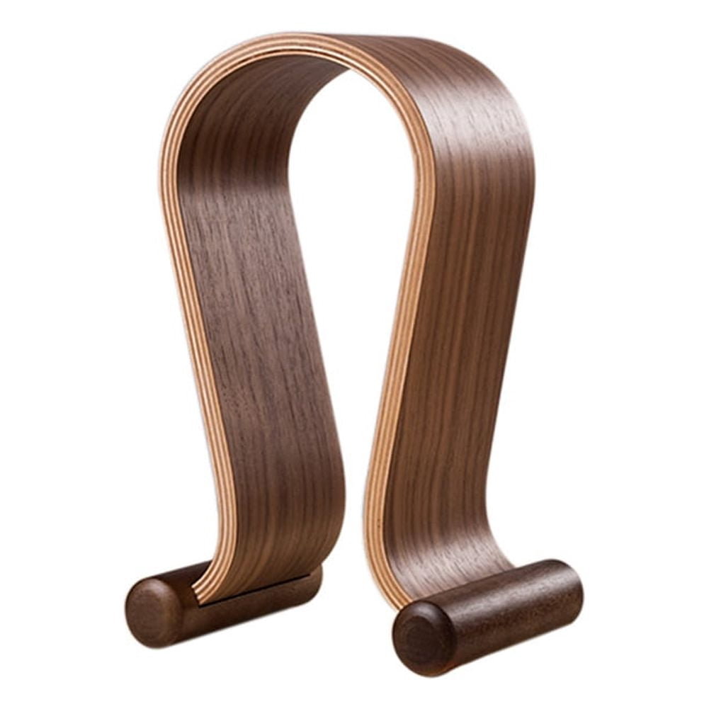 Fusipu Samdi Wooden Universal Headphone Headset Stand Rack Hanger Desk ...
