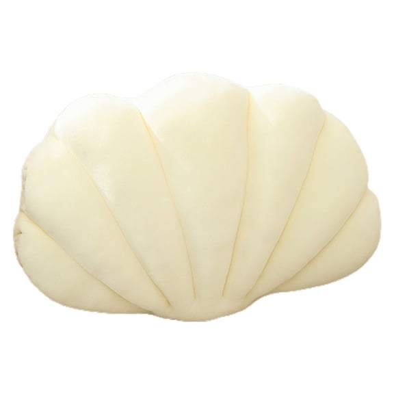 Fusipu Unique Shell Pillow Shell-shaped Stuffed Pillow Cushion Super Soft Wear Resistant Vibrant Color Seashell Bed Sofa Cushion Home Decoration