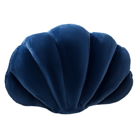 Fusipu Unique Shell Pillow Shell-shaped Stuffed Pillow Cushion Super Soft Wear Resistant Vibrant Color Seashell Bed Sofa Cushion Home Decoration
