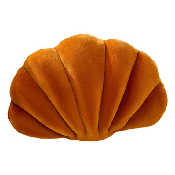 Fusipu Unique Shell Pillow Shell-shaped Stuffed Pillow Cushion Super Soft Wear Resistant Vibrant Color Seashell Bed Sofa Cushion Home Decoration
