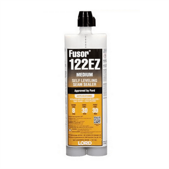 Fusor 122EZ 2-Part Medium Self-Leveling Seam Sealer, 7.1 oz Cartridge, Liquid, Blue, 2 hr Curing