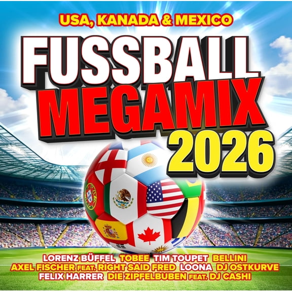 Fussball Megamix - Usa, Kanada & Mexico 2026 (Blu-ray) Various Artists