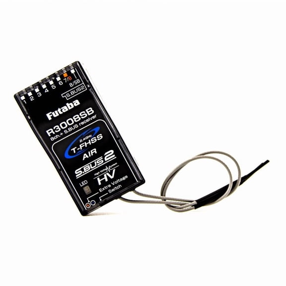 Futaba R3008Sb 2.4Ghz T-Fhss S.Bus High Voltage Telemetry