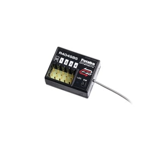 Futaba FUT01102364-1 R404SBS F-4G T-FHSS 4-Channel 2.4Ghz Telemetry Receiver