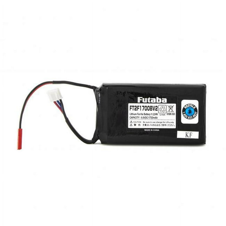 Futaba 1700mAh LiFe Transmitter Battery Futaba 1700mAh LiFe Transmitter Battery