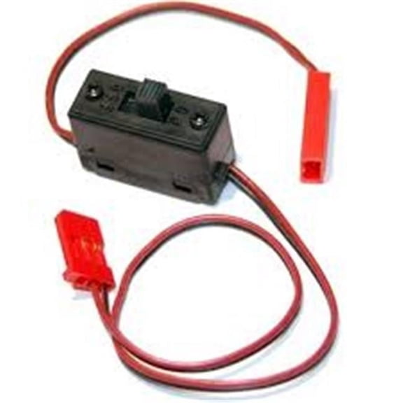 Futaba FUTSWH-12 Switch Harness 2 Pin BEC to J Plug