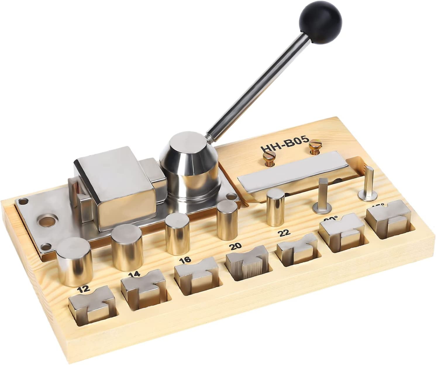 JIAWEI Futchoy Professional Ring Earring Bending Tool,Ring Bender Tool for Spoon Rings,Ring Bending Machine for Earring/Ring DIY