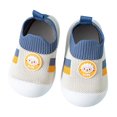 thumbnail image 1 of Futezty Baby Shoes Trainers Toddler Boys Girls Soft Sole Non Slip Cotton Canvas Mesh Breathable Lightweight Material Slip-on Sneakers Outdoor(Blue,4 ), 1 of 4