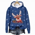 thumbnail image 1 of Futezty Christmas Hoodies for Women Fashion Graphic Sweatshirts Casual Long Sleeve Hooded Girls Teen, 1 of 4