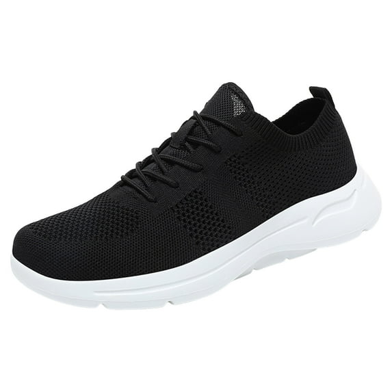 Futezty Comfortable Breathable Knit Slip On Sneakers Convenient Hands Free Shoes Walking Shoes for Men Stylish Shoes for Everyday and Travel