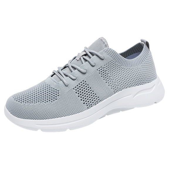 Futezty Comfortable Breathable Knit Slip On Sneakers Convenient Hands Free Shoes Walking Shoes for Men Stylish Shoes for Everyday and Travel