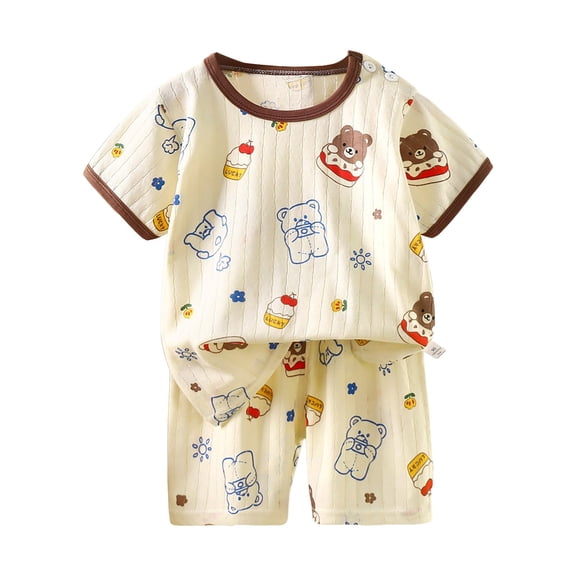 Futezty Girls Summer Outfits, 4th of July Baby Girl Outfits Baby Girls Summer Denim Romper Clothes Dress Sunsuit 3 6 9 12 18 Months One-Piece Jumpsuits Outfits