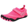 thumbnail image 1 of Futezty Kids Barefoot Shoes Boys Girls Sneakers Naturally Splay Shoes Toddler Little Big Kid(Hot Pink,13.5 Little Child), 1 of 5