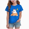 thumbnail image 1 of Futezty Kids Girls Boys T Shirts Short Sleeve Halloween Pumpkin Tops Shirt Casual Tee for Base Layer Fall Tops Tees 12M-14T, 1 of 5