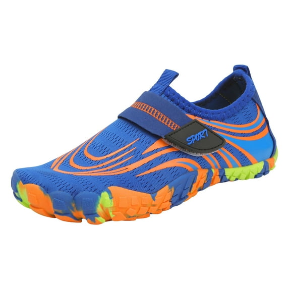 Futezty Kids Water Sports Shoes Quick-Dry Barefoot Non Slip for Boys Girls Toddler Big Kid Outdoor Beach Wading Shoes Kids Boys Girls Wide Toe Barefoot Beach Swim Pool Sports Shoes Wading Shoes