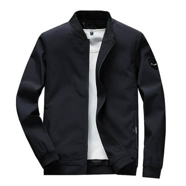 Futezty Men Bomber Jacket Fashion Stylish Lightweight Windbreaker Spring Fall Casual Jackets for Men