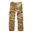 thumbnail image 1 of Futezty Men Cotton Casual Combat Work Cargo Pants with Pockets, 1 of 5