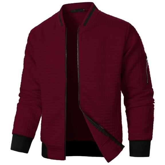 Futezty Men Lightweight Jacket Casual Bomber Jacket Coat