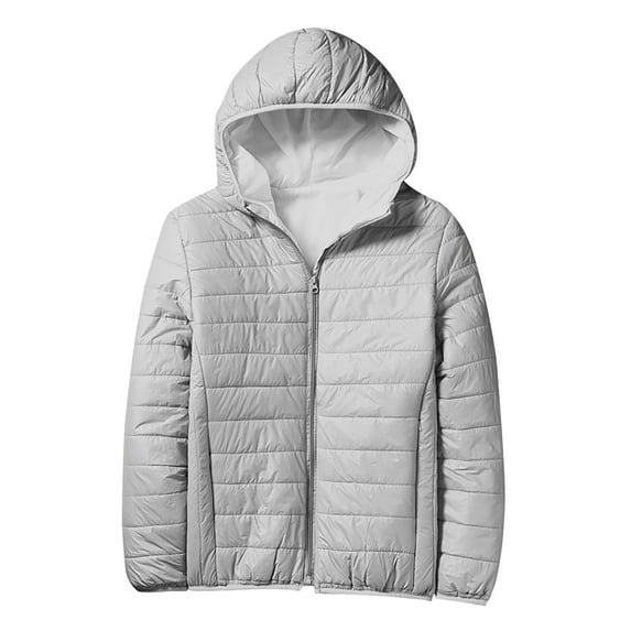 Futezty Men Puffer Jacket Waterproof Winter Parka jacket Warm Thicken Ski Coat Lightweight with Hood