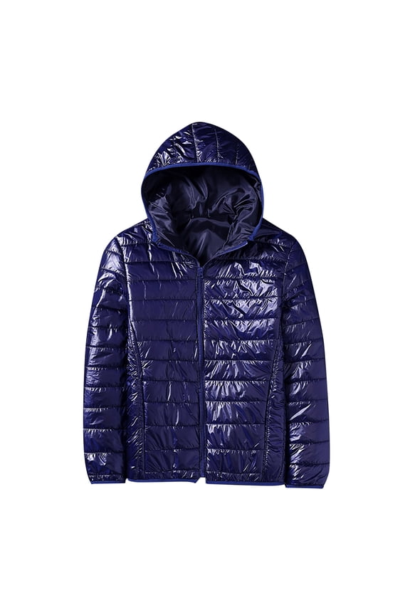 Men Puffer Jacket Waterproof Winter Parka jacket Warm Thicken Ski Coat Lightweight with Hood