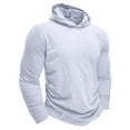 thumbnail image 1 of Futezty Men Round Neck Hoodie Long Sleeve Outdoor Lightweight, 1 of 5