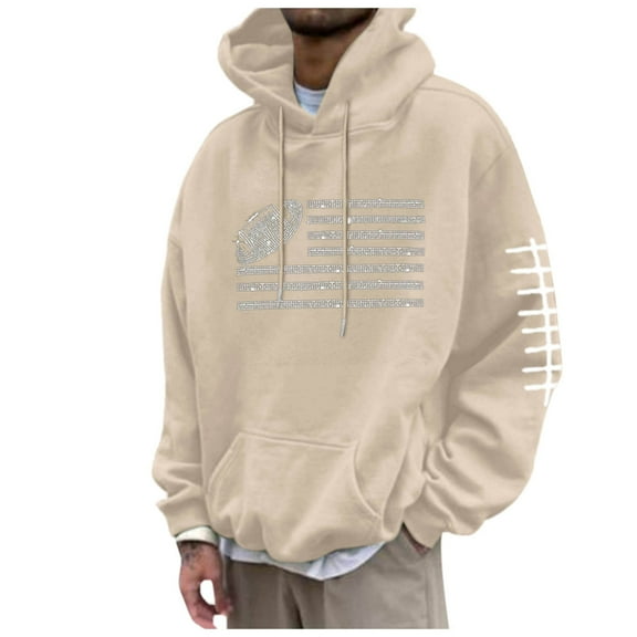 Futezty Men Sweatshirt Hoodies for Men Pocket Long Sleeve Sweatshirts