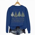 thumbnail image 1 of Futezty Merry Christmas Sweatshirt For Women Plaid Tree Cute Blouse Xmas Farm Holiday Pullover Tops, 1 of 5