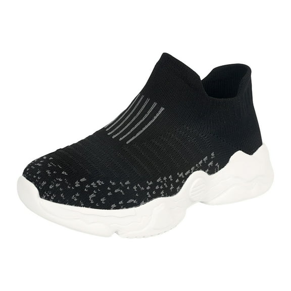 Futezty Sneakers for Boys Children's Comfortable Soft Sole Breathable Mesh Sockliner One Foot Stirrup Casual Lightweight Sneakers Shoes for Boys