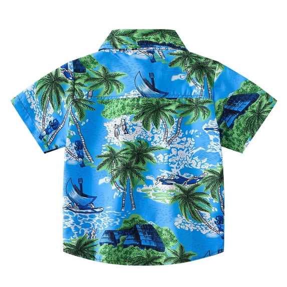 Futezty Summer T Shirts For Toddler Boys Outdoor Wear Tree Prints ...